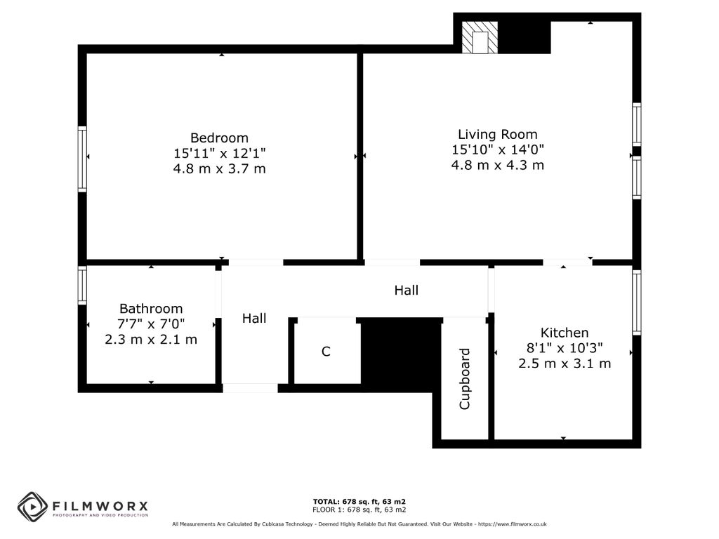 Additional image 20 of 1 bed flat for saleAlexander Street, Airdrie ML6