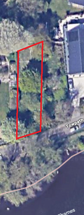 Land for saleTowpath, Shepperton TW17