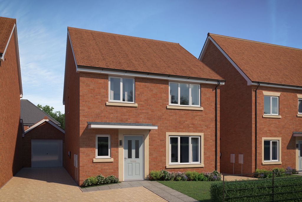 4 bed detached house for sale"The Reedmaker-Life" at West Hope Grant's Road, Aldershot GU11