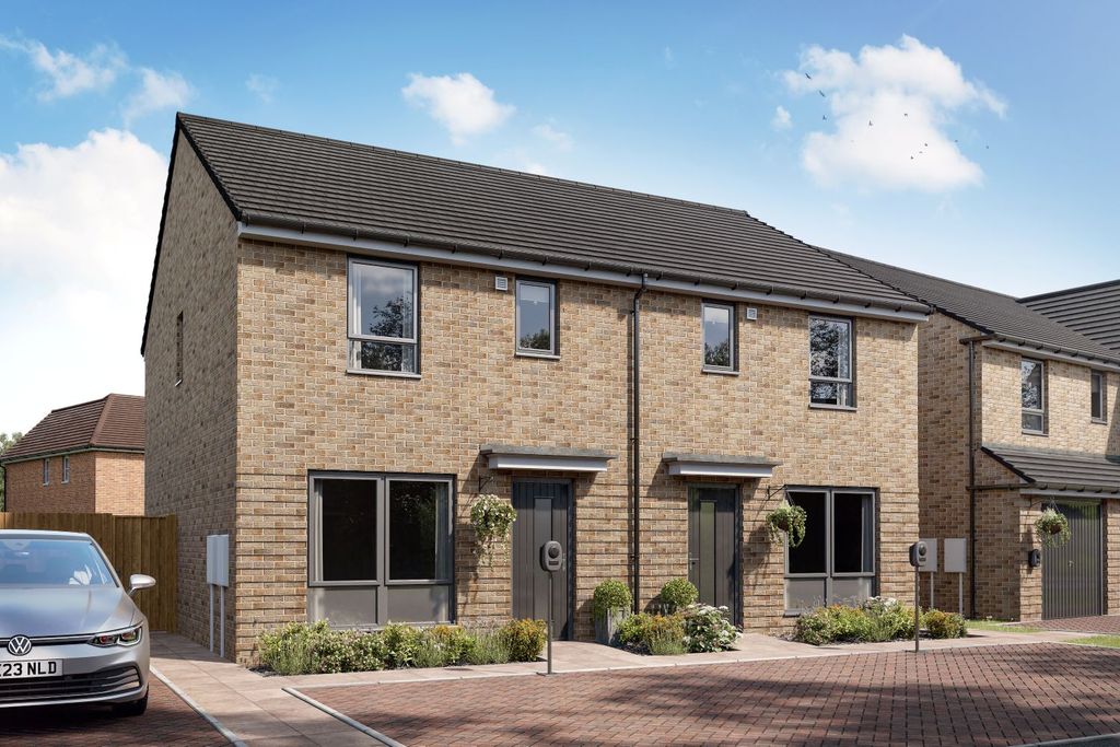 3 bed semi-detached house for sale"Ellerton" at Southern Cross, Wixams, Bedford MK42