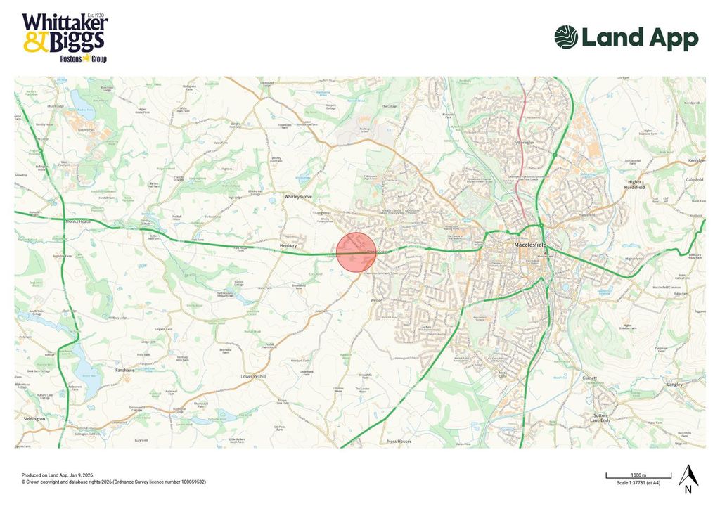 Additional image 4 of Land for saleDevelopment Plot Off Chelford Road, Macclesfield SK10