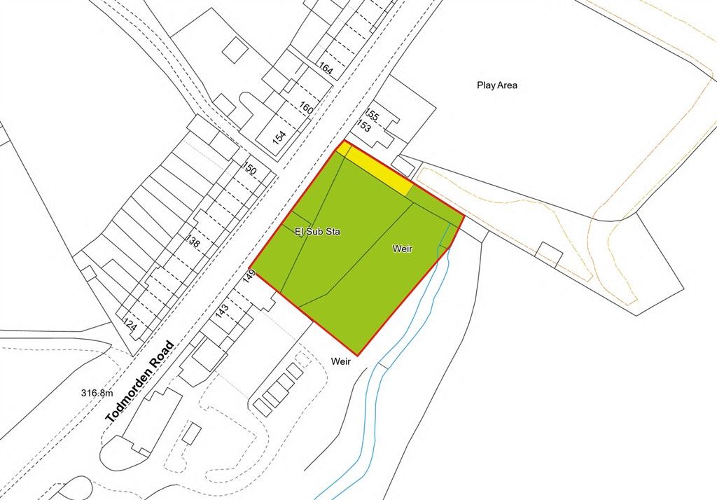 Land for saleTodmorden Road, Greave. Clough, Bacup OL13