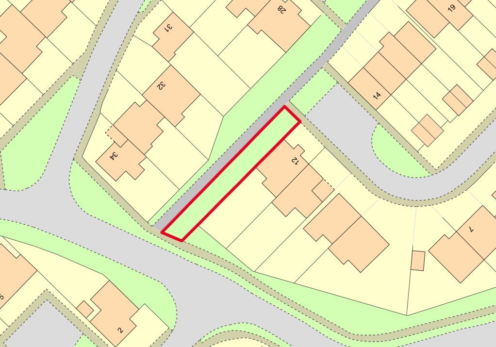 Land for saleLand Adjacent Of 12 Windridge Close, St. Albans, Hertfordshire AL3