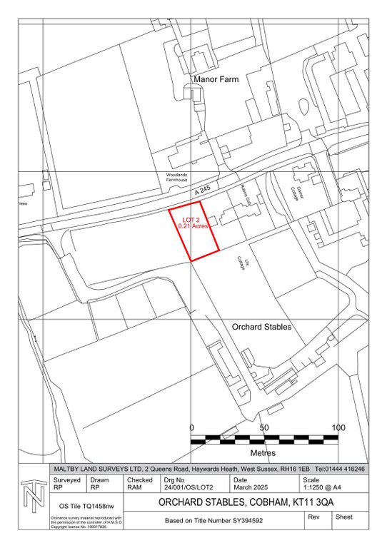 Additional image 2 of Land for saleWoodlands Lane, Cobham, Surrey KT11
