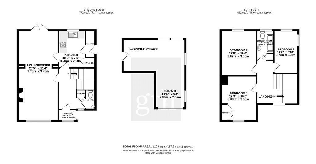 Additional image 22 of 3 bed semi-detached house for saleShorelands Road, Barnstaple, Devon EX31