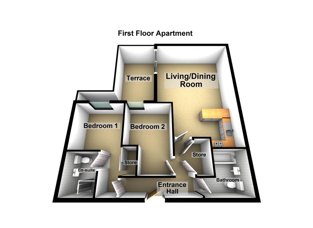 Additional image 2 of 2 bed flat for saleMoyle House, Little Brights Road, Belvedere DA17