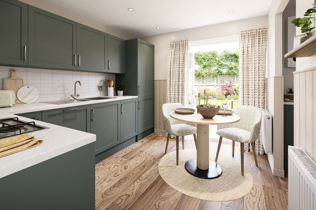 3 bed semi-detached house for sale"The Birchwood" at Cherry Square, Off Winchester Road, Basingstoke RG23