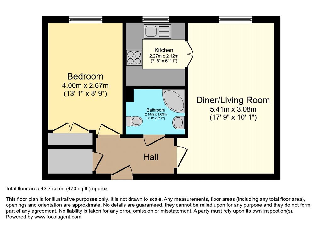 Additional image 11 of 1 bed flat for saleWoodlands Court (Chatham), Chatham ME5