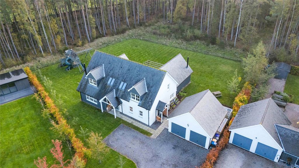 5 bed detached house for saleHallwood, Finzean, Banchory AB31