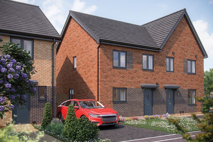 3 bed terraced house for sale"Rowan" at Carolina Way, Doncaster DN4