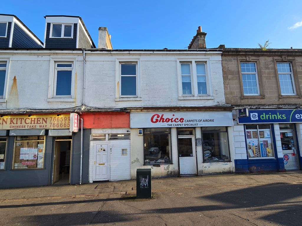 2 bed flat for sale12 E East High Street, Airdrie, North Lanarkshire ML6