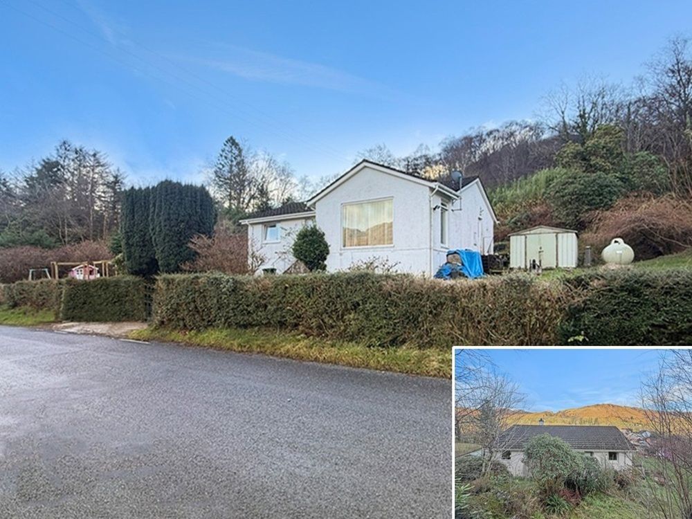 3 bed detached bungalow for saleTynribbie, Port Appin, Argyllshire, Highland PA38