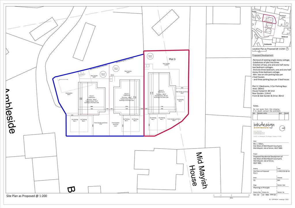 Land for salePlot 3, Mid Mayish, Brodick KA27