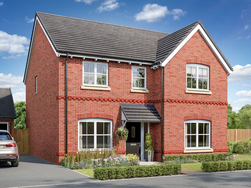 4 bed detached house for sale"The Lancombe" at Faldo Drive, Ashington NE63