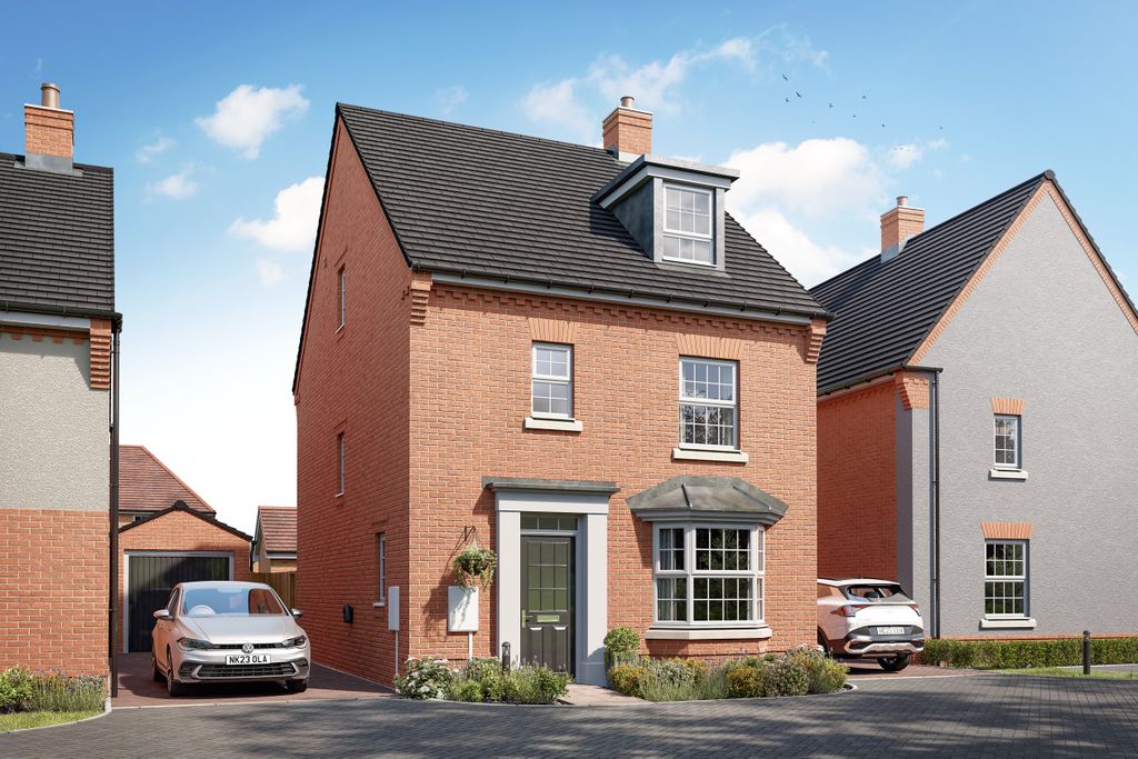 4 bed detached house for sale"Bayswater" at Tansy Road, Priors Hall Park, Corby NN17
