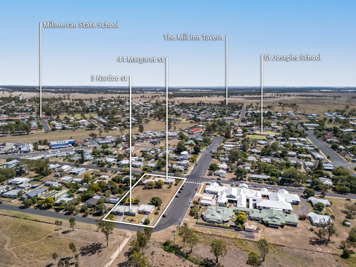 1-3 Nardoo Street & 42-44 Margaret Street, Millmerran QLD 4357