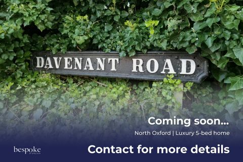 Davenant Road, Oxford OX2, New home