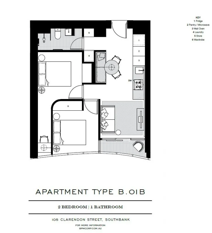 Additional image 12 of 3606/105 Clarendon St, Southbank VIC 3006