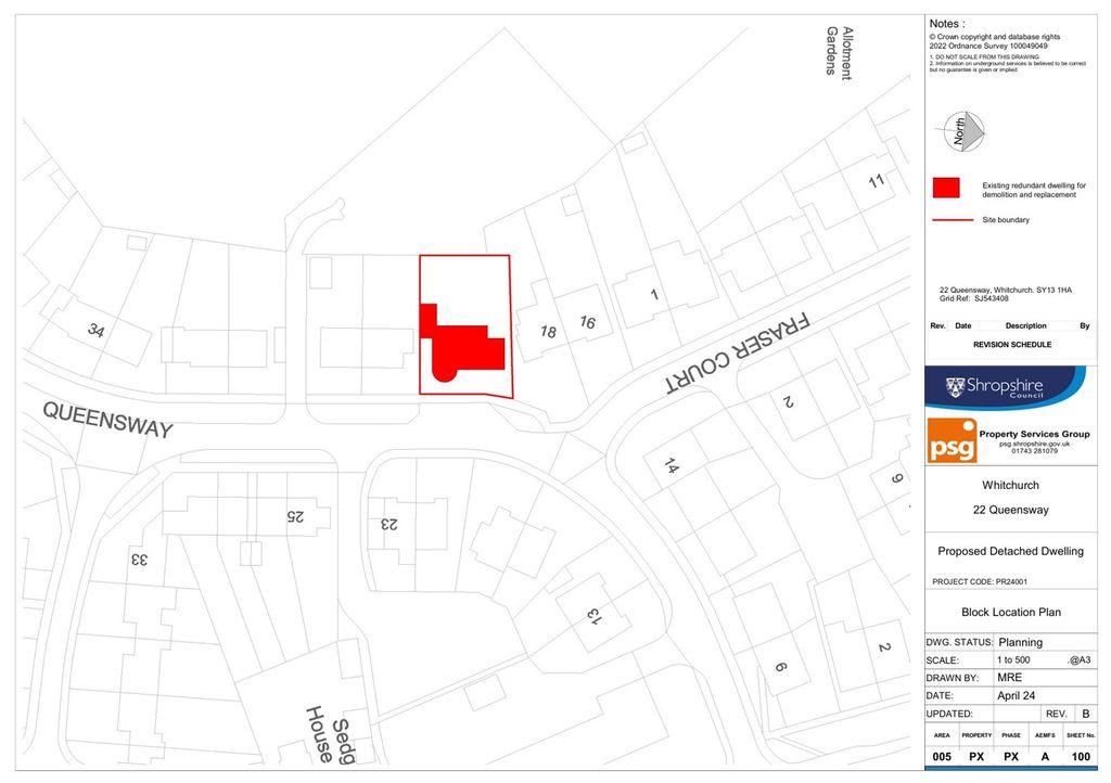 Additional image 4 of Land for saleQueensway, Whitchurch SY13