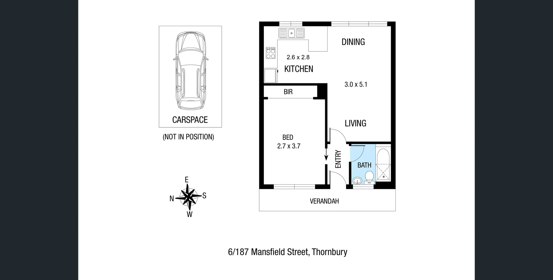 Additional image 7 of 6/187 Mansfield Street, Thornbury VIC 3071