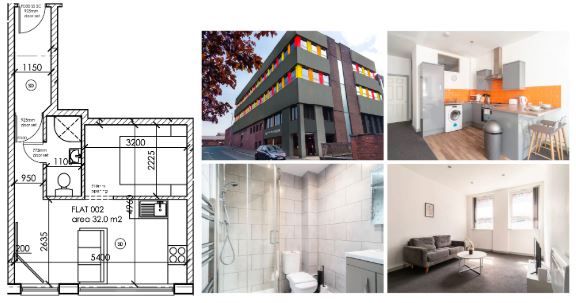 Additional image 4 of 1 bed flat for saleHigh Street, Blackburn BB1