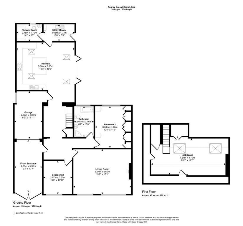Additional image 2 of 2 bed semi-detached bungalow for saleSt. Andrews Road, Bishop Auckland DL14