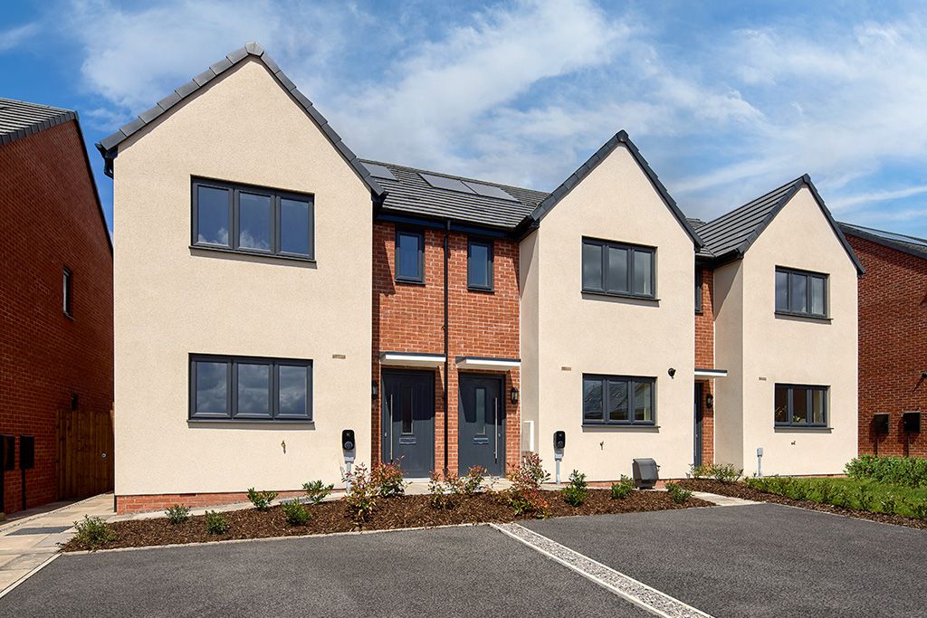 3 bed terraced house for sale"The Darwell" at 4 Hamilton Way, Shadsworth, Blackburn BB2