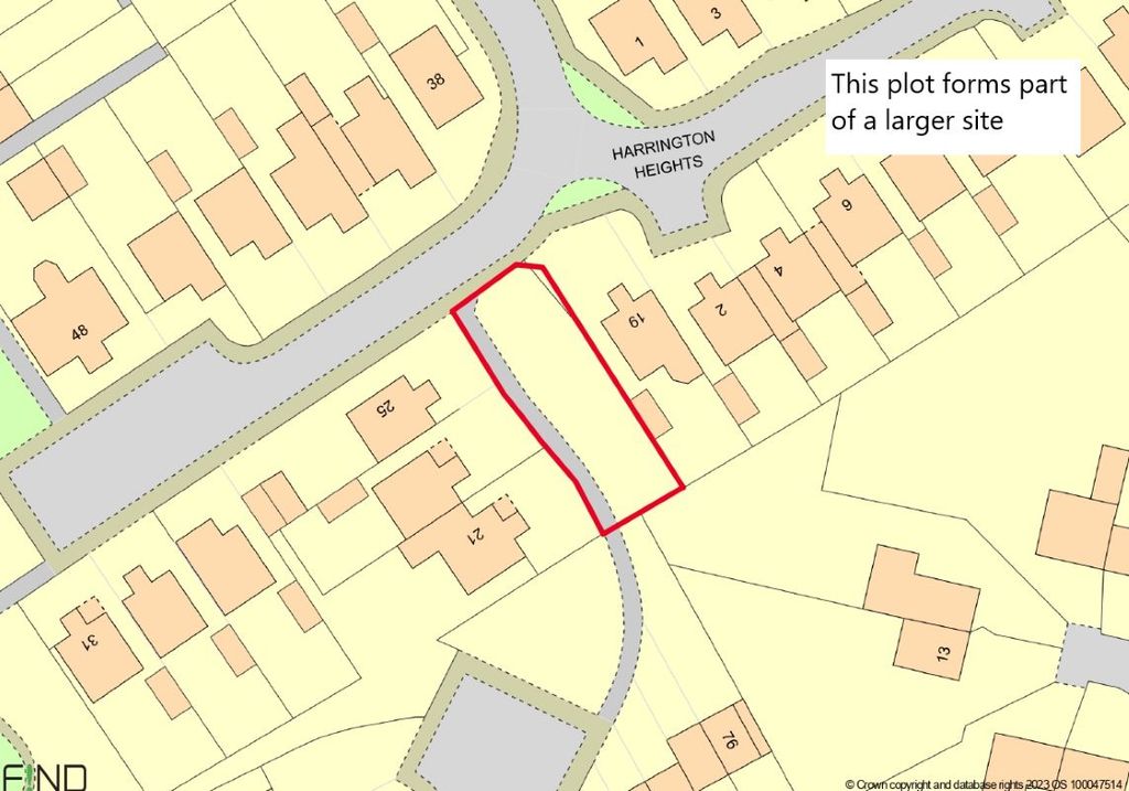 Land for saleLand Adjacent To 19 Roslyn Way, Houghton Regis, Dunstable, Bedfordshire LU5