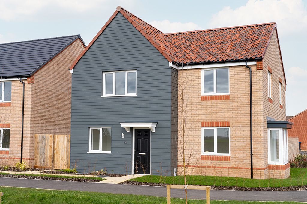 4 bed detached house for sale"The Oak" at Church Road, Old Newton, Stowmarket IP14