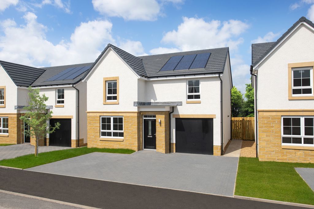 4 bed detached house for sale"Dalmally" at Sequoia Grove, Cambusbarron, Stirling FK7