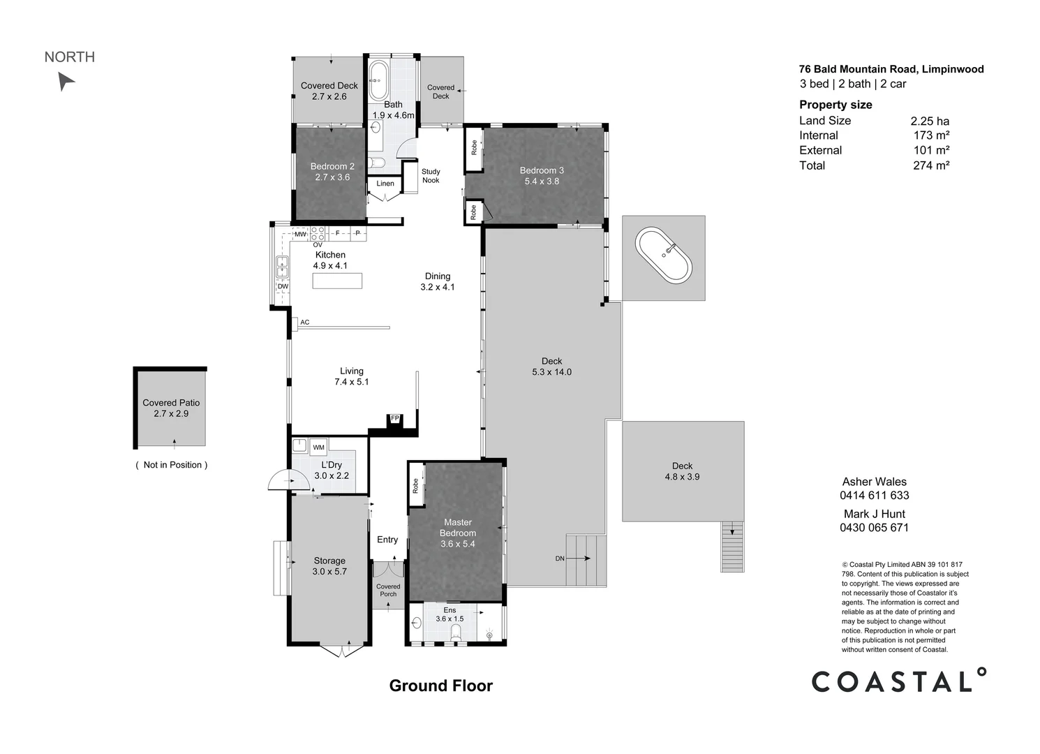 Additional image 34 of 76 Bald Mountain Road, Limpinwood NSW 2484