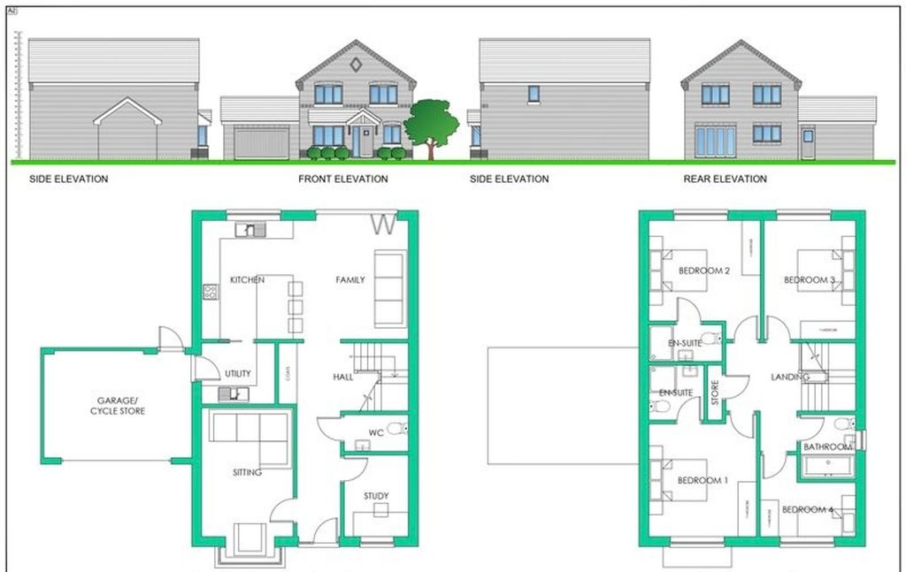 Additional image 3 of 3 bed semi-detached house for saleThe Chestnut, Sherwood, Doxey ST16
