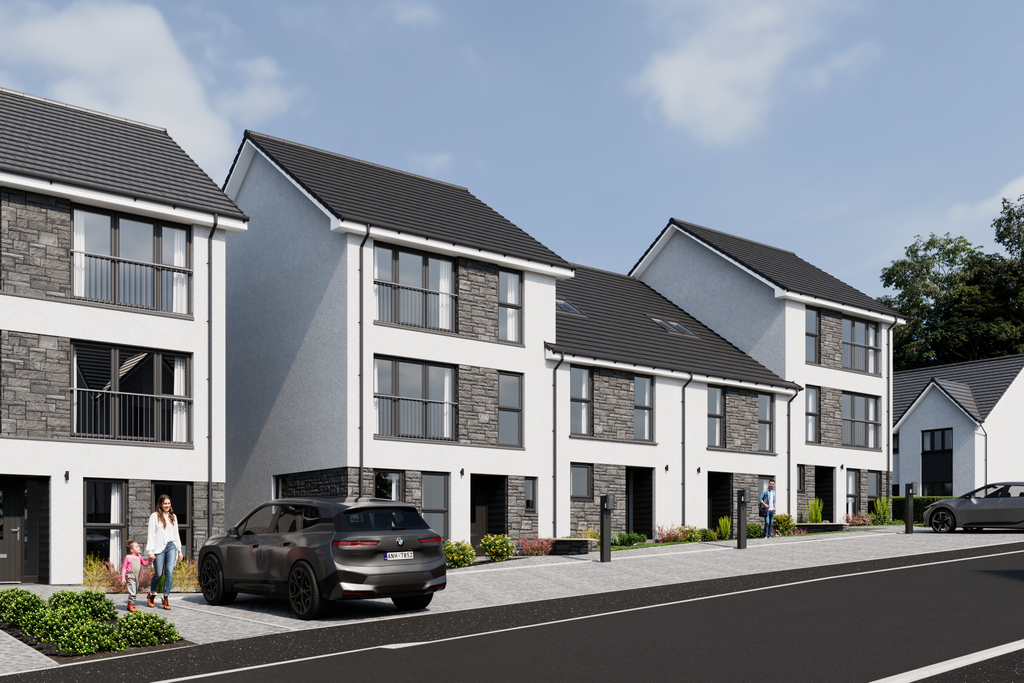 3 bed town house for sale"Bowden" at Off Austen Drive, Jackton G75