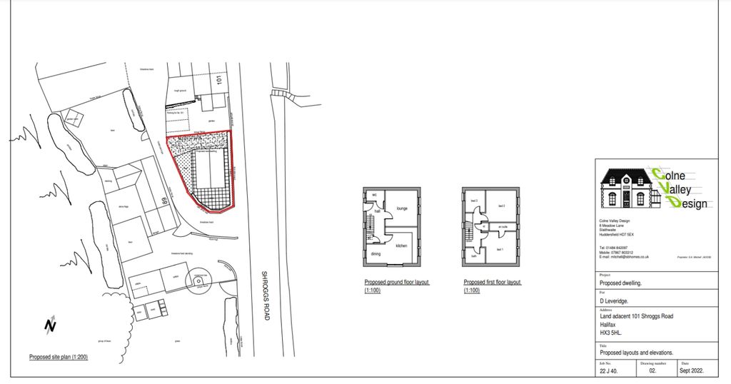 Additional image 2 of Land for saleLand Adjacent To 101 Shroggs Road, Halifax HX3