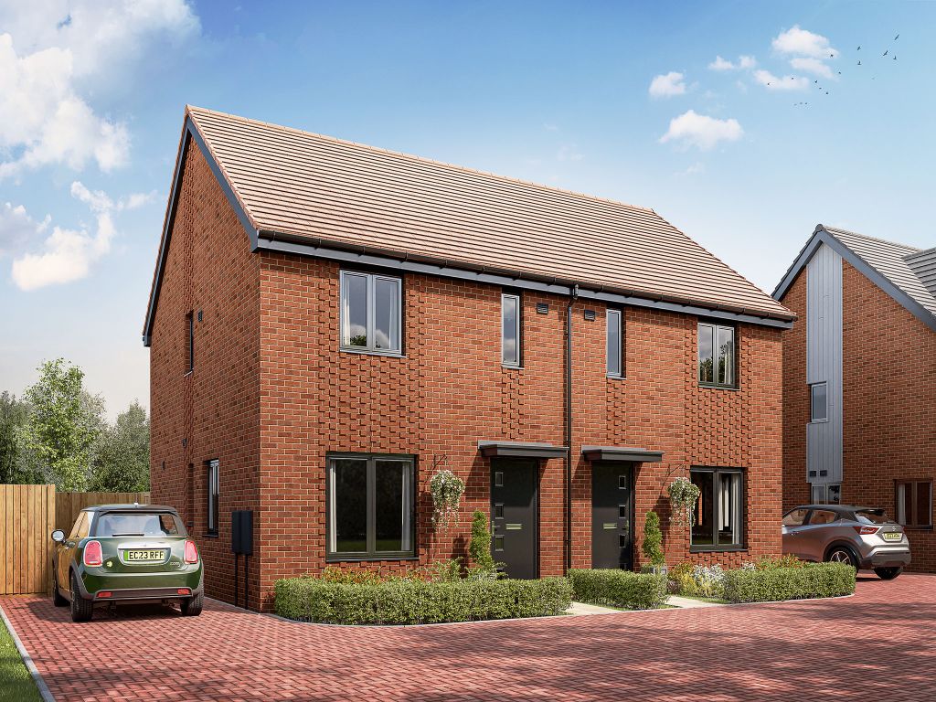 3 bed terraced house for sale"The Danbury" at Newland Avenue, Bishop's Stortford CM23