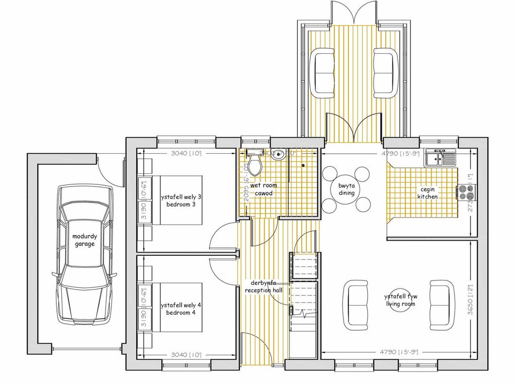 Additional image 10 of 4 bed detached house for saleDolphin Court, New Quay SA45