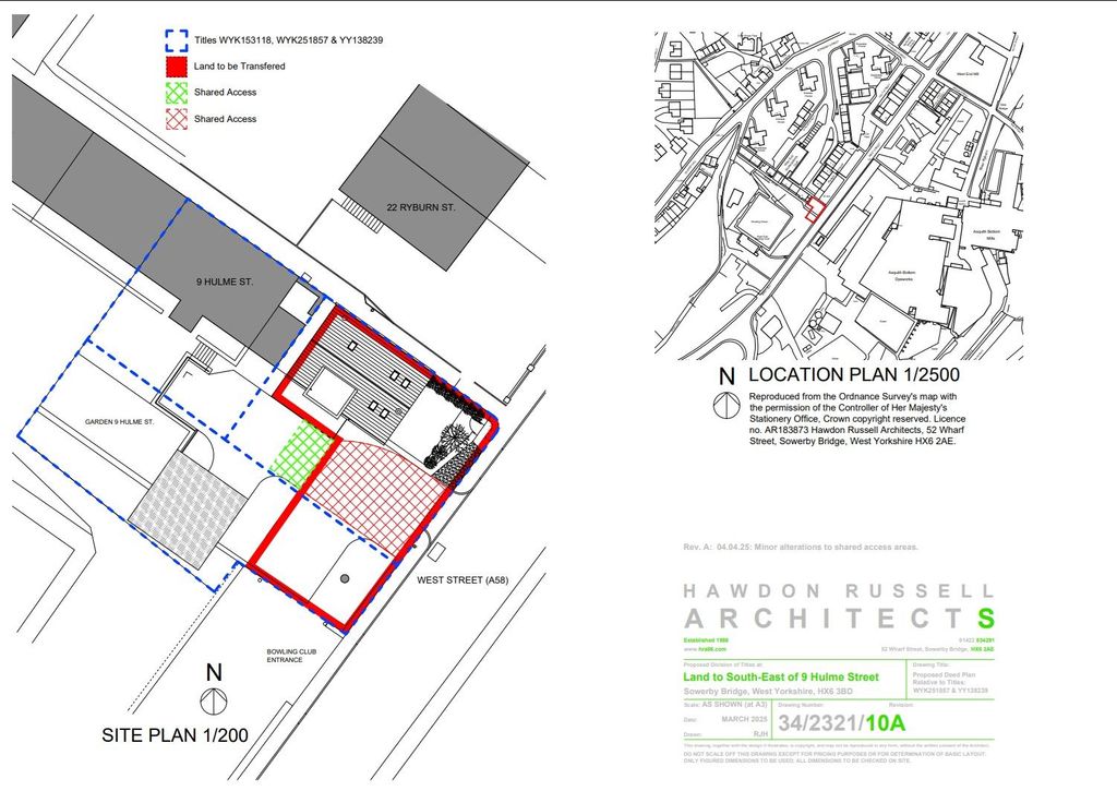 Additional image 2 of Land for saleHulme Street, Sowerby Bridge HX6