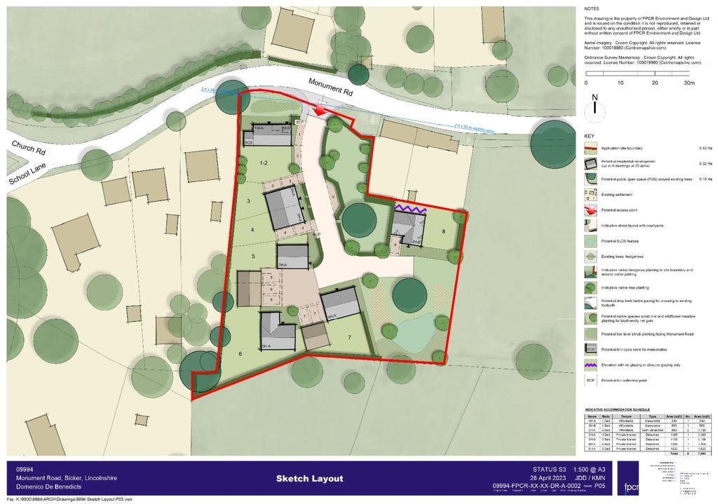Additional image 11 of Land for saleDevelopment Site, Monument Road, Bicker, Boston, Lincolnshire PE20