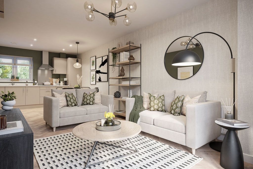 Additional image 2 of 2 bed flat for sale"Garrison Grove - Plot 957" at Shorncliffe Heights, Sales Information Centre, Off Royal Military Avenue, Folkestone CT20
