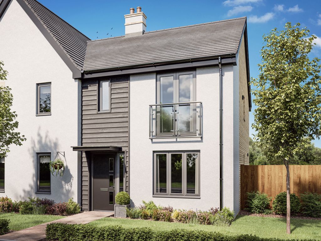3 bed semi-detached house for sale"The Danbury" at Waterhouse Way, Peterborough PE7