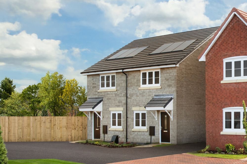 2 bed semi-detached house for sale"The Ashford - Semi Detached" at Holmer Road, Hereford HR4