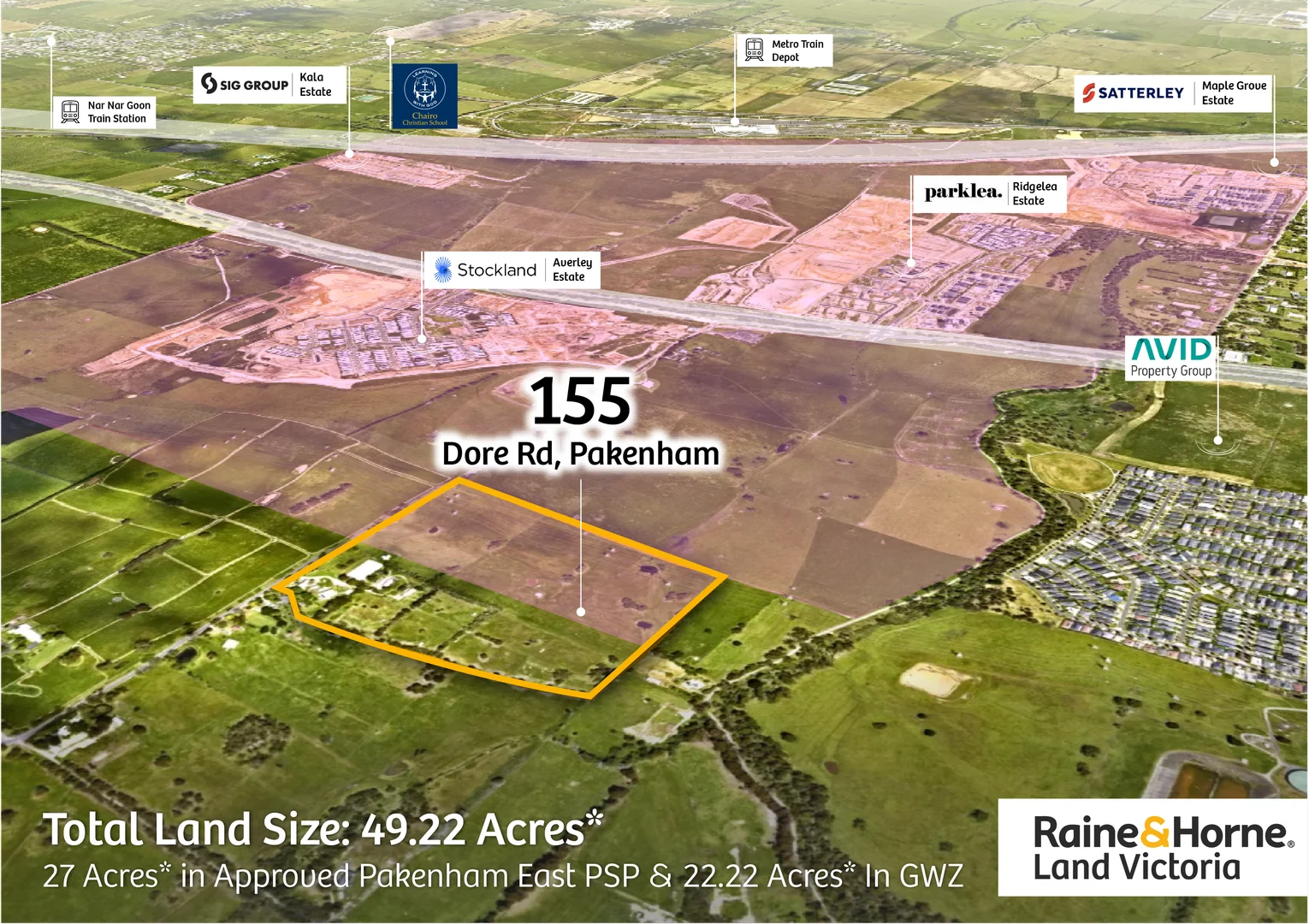 155 DORE ROAD, Pakenham VIC 3810