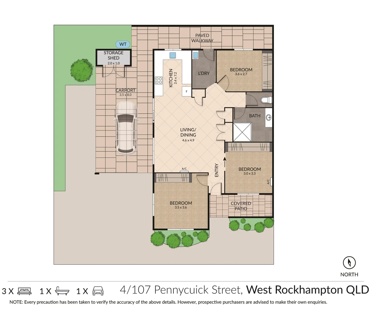 Additional image 10 of 4/107 Pennycuick Street, West Rockhampton QLD 4700
