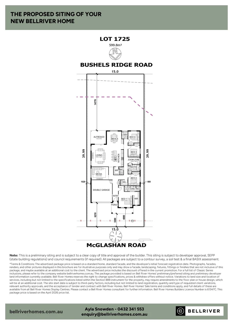 Additional image 16 of Lot 1725 McGlashan Road, Radcliffe Estate, Wyee NSW 2259