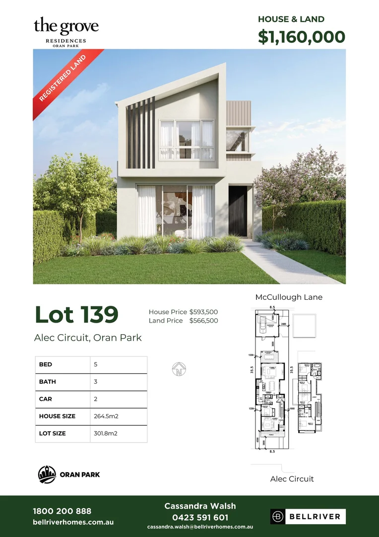 Additional image 13 of Lot 139 Alec Circuit, Marian's Mana Estate, Oran Park NSW 2570