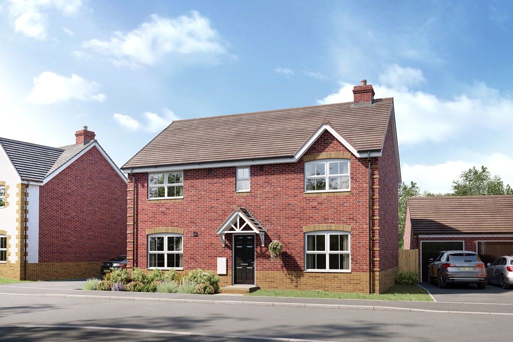 4 bed detached house for sale"The Standford - Plot 140" at Union View, Remotely Selling From The Asps, Banbury Road, Warwick CV34