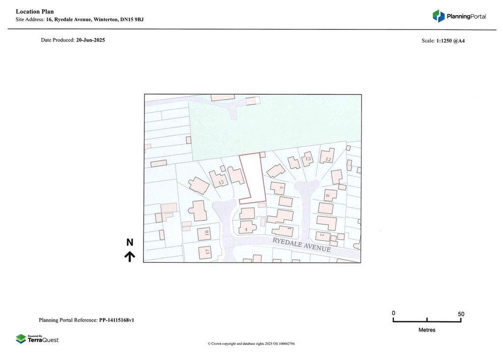 Land for saleRydale Avenue, Winterton DN15