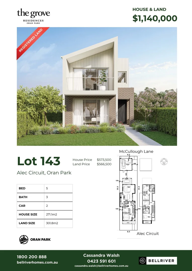 Additional image 13 of Lot 143 Alec Circuit, Marian's Mana Estate, Oran Park NSW 2570