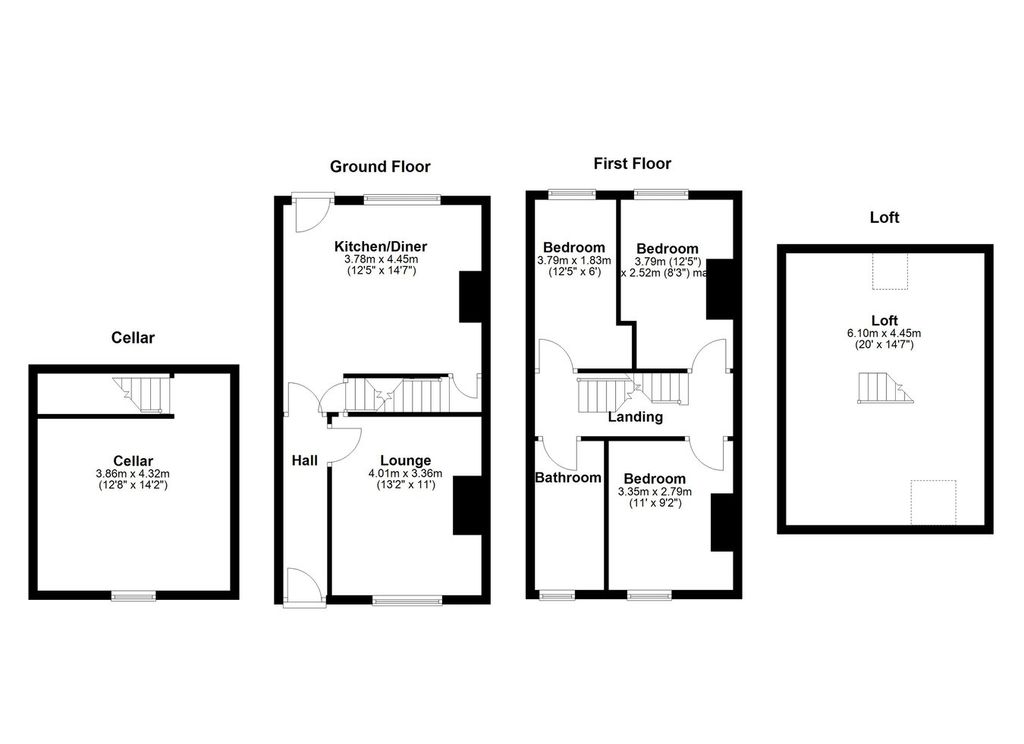 Additional image 21 of 3 bed terraced house for saleVicarage Road, Longwood, Huddersfield HD3