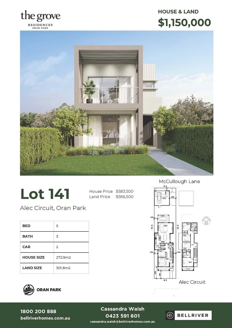 Additional image 13 of Lot 141 Alec Circuit, Marian's Mana Estate, Oran Park NSW 2570